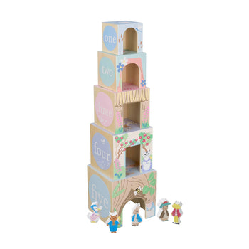 Orange Tree Toys - Peter Rabbit™ Wooden Stacking Cubes