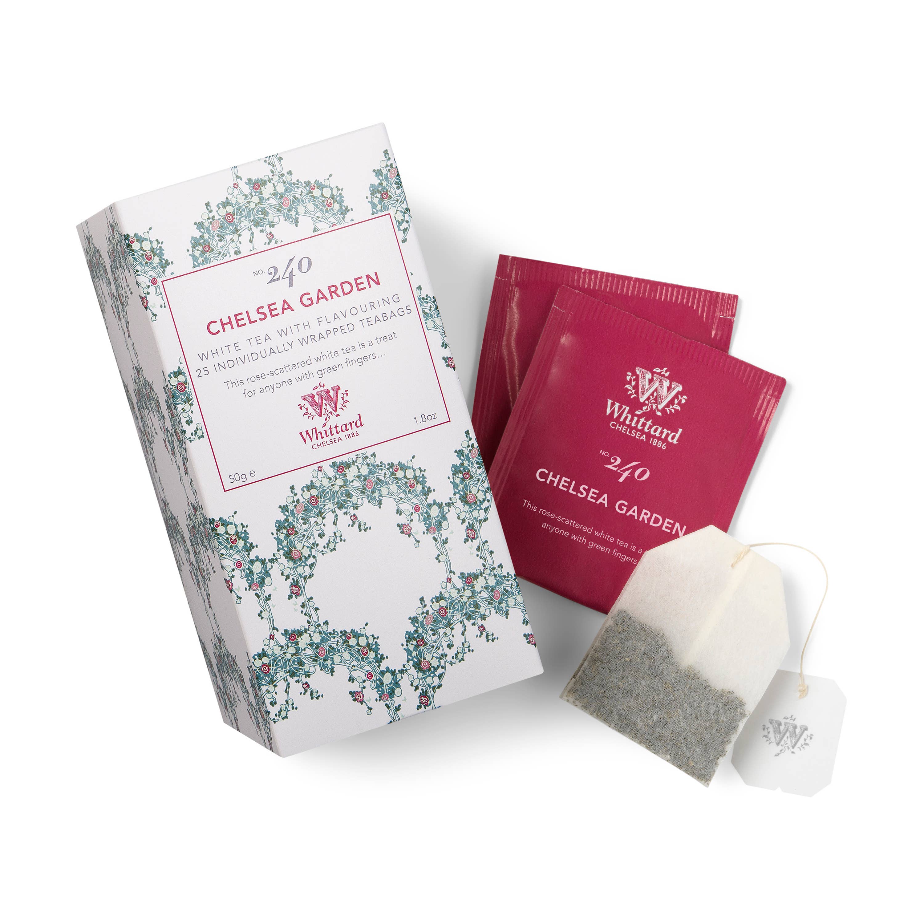 Whittard of Chelsea - No.240 Chelsea Garden 25 individually wrapped te