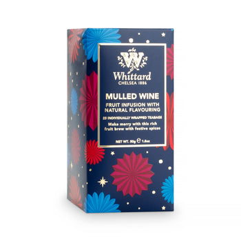 Whittard of Chelsea - Mulled Wine 25 Individually Wrapped Teabags