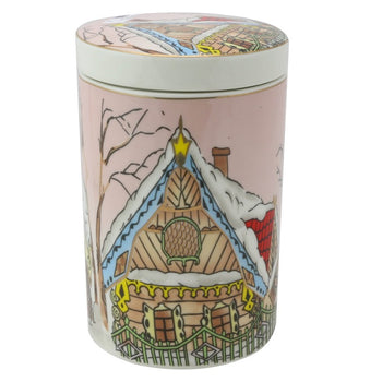 Ginger House Porcelain Lid Canister
