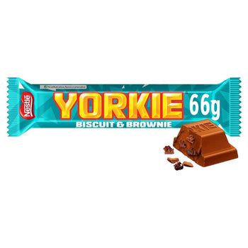 Yorkie Brownie Limited Edition Flavour Large Duo Bar 66g