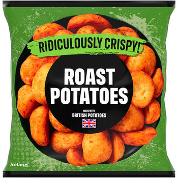 Iceland Ridiculously Crispy Roast Potatoes 1kg - 1.5lb Ship Weight