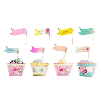 Talking Tables 24 Food Flags.