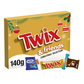 Twix and Friends Selection Box 140g - Made in The UK