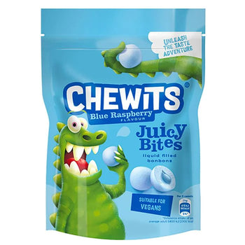 Chewits Blue Raspberry Juicy Bites. 115g