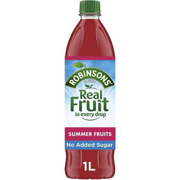 Robinsons Summer Fruits No Added Sugar Concentrated Fruit Drink. 1 litre