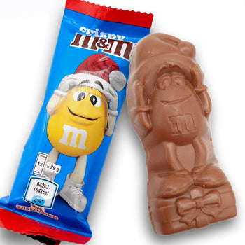 M&Ms Crispy Santa 29g - From the UK