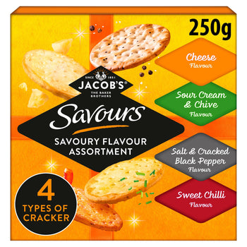Jacobs Savours Assortment Box 250g - 4 Different Flavours