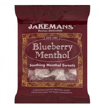 Jakemans of England, The Original Blueberry Soothing Menthol Sweets. 73g