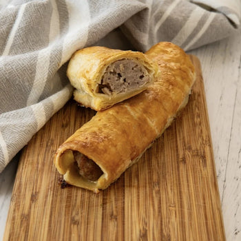 4 & 20 Jumbo Sausage Roll 5.5oz - 1/2lb Ship Weight