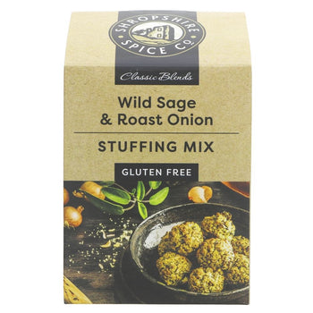 Shropshire Spice Gluten Free Wild Sage and Roast Onion Stuffing Mix 120g