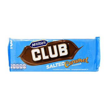 McVitie's Club Salted Caramel 7 Pack 154g