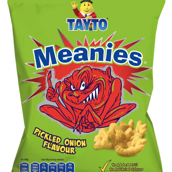 Tayto Mega Meanies Pickled Onion Flavour. 35g