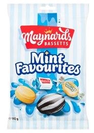 Maynards Bassetts Mint Favourites. 192g