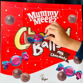 Mummy Meegz Vegan And Dairy Free Milk Chocolate Truffle Advent Calendar 288g