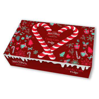 Mrs. Tilly's Scottish Candy Cane Fudge Carton 300g