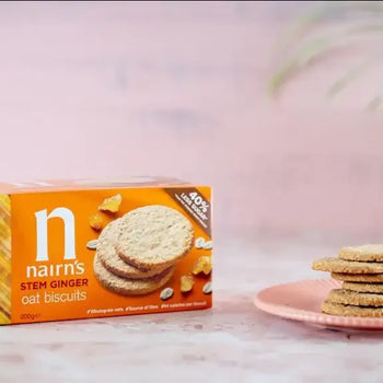 Nairns Stem Ginger Oat Biscuits 200g