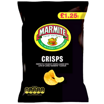 Marmite Crisps bag Large Bag 65g.