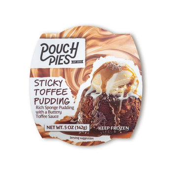 Pouch Pies Sticky Toffee Pudding - 1/2lb Ship Weight
