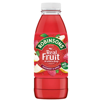 Robinsons Ready To Drink Raspberry and Apple Bottle 500ml