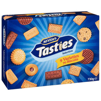 Mcvities Tasties Biscuits Assortment Selection Box 730g