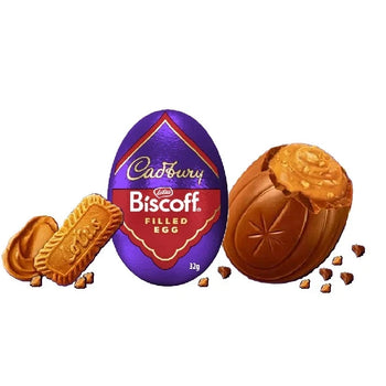 Cadbury Biscoff Creme Egg 32g - Real Cadbury From The UK