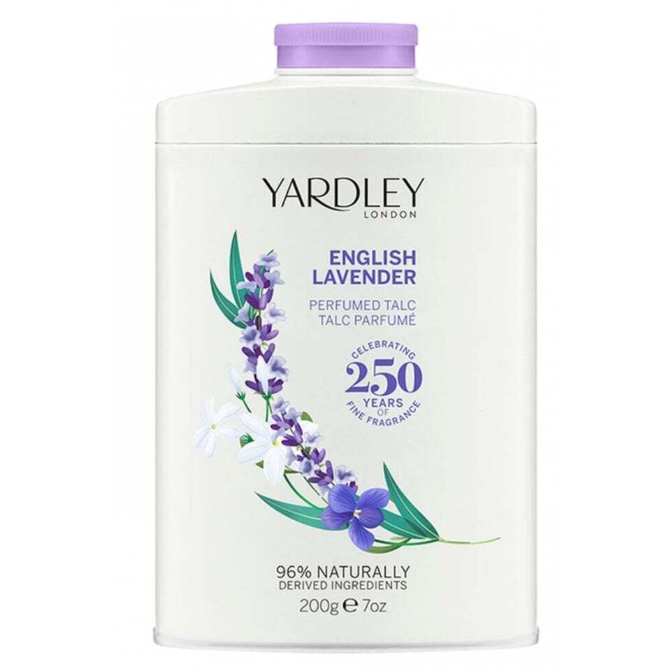 Yardley London English Lavender Perfumed Talc 7oz