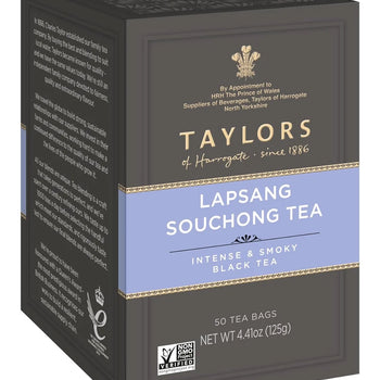 Taylors of Harrogate - Lapsang Souchong Tea. 50 bags.