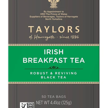 Taylors of Harrogate - Irish Breakfast Tea. 50 bags.
