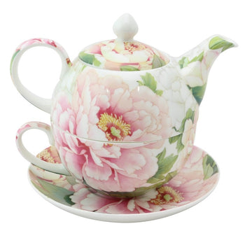 Empire Peony 4 Piece Tea for One