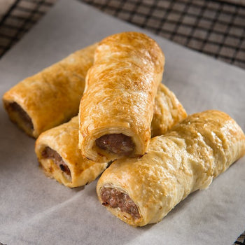 Pouch Pies Boerewors Sausage Rolls 4 Pack - 1lb Ship Weight