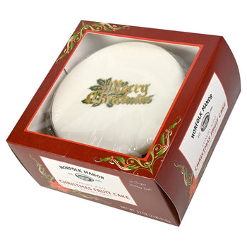 Norfolk Manor Top Iced Christmas Cake 907g