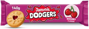 Burton's Jammie Dodgers Cherry Flavour Biscuits 140g