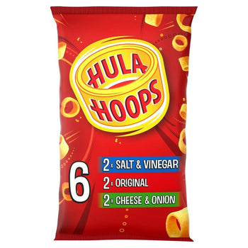Hula Hoops Variety 6 Pack 6x24g
