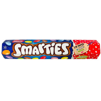 Smarties Giant Hexagonal Tube For Christmas. 120g