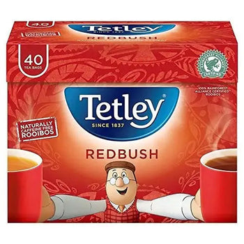 Tetley Herbal Redbush Teabags 40 bags 100g