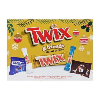 Twix and Friends Selection Box 140g - Made in The UK