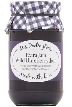 Mrs Darlington’s Extra Jam Wild Blueberry Jam 340g