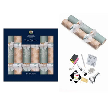 Tom Smith Premium  Nordic Kraft Christmas Crackers 6 Pack - 6x14"