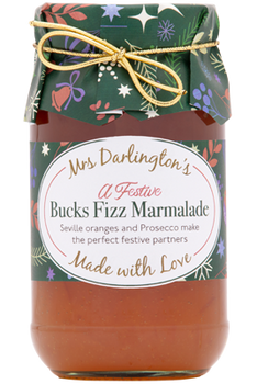 Mrs. Darlington's Festive Bucks Fizz Marmalade Made With Prosecco 340g