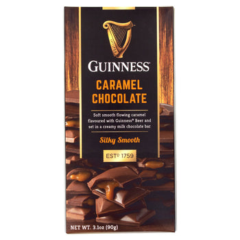 Guinness Milk Chocolate Caramel Bar 90g
