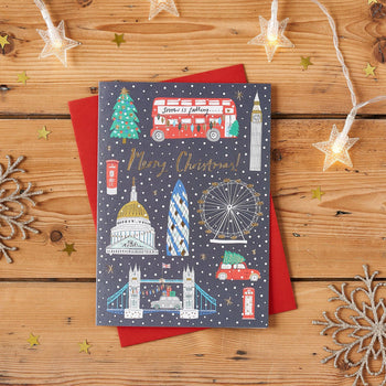 Jessica Hogarth - London Icons Christmas Card