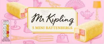 Mr Kipling Mini Battenberg 5 pack.