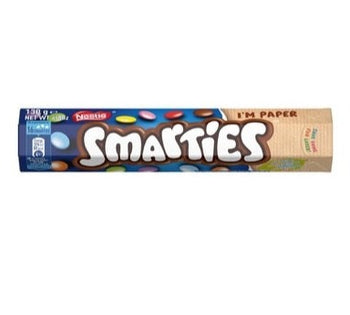 Smarties Giant Hexagonal Tube For Christmas. 120g
