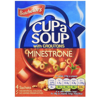 Batchelors Cup A Soup Minestrone, 4 Sachets 94g