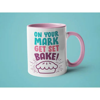 On Your Mark Get Set Bake! Large 15oz Mug