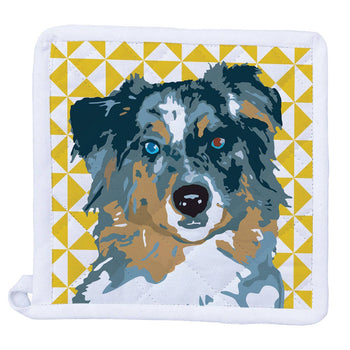 Naked Decor - Australian Shepherd AUSSIE Potholder