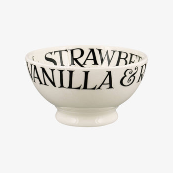 Emma Bridgewater - Black Toast Strawberries & Cream French Bowl
