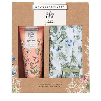 In The Garden Gloves and Hand Cream Set