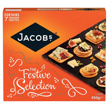 Jacob’s Biscuits for Cheese Large Festive Selection 450g